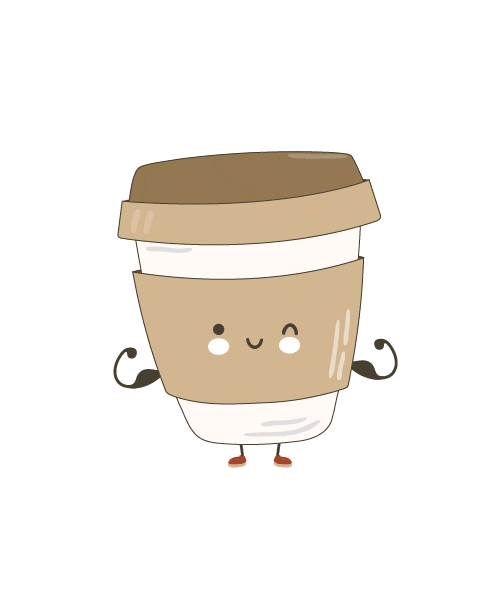 Happy Coffee Day Sticker