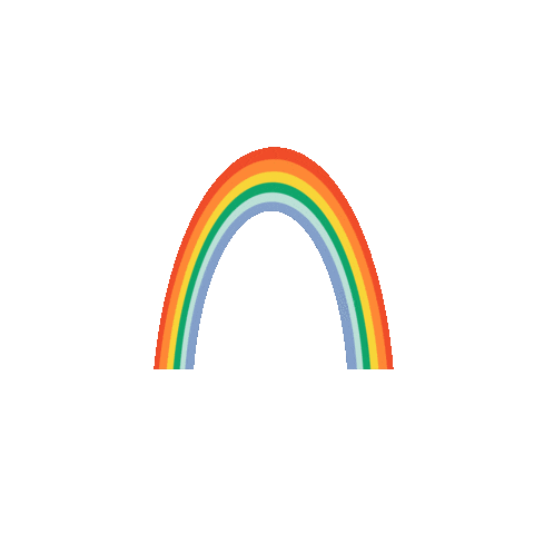 byhandathome love rainbow pride colorful Sticker