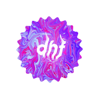 dhfdesign logo cool design pedro Sticker