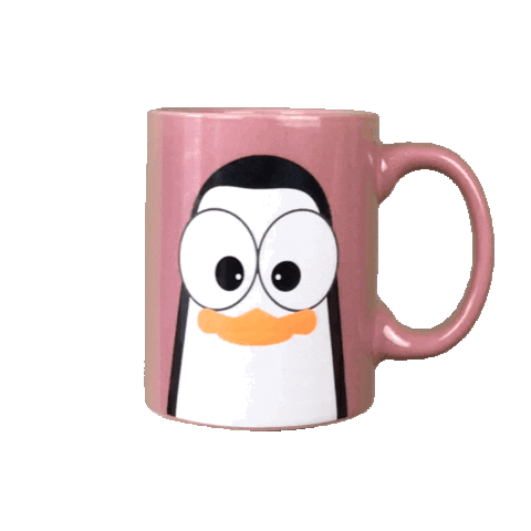 Good Morning Coffee Sticker by crazypinguins