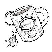 Good Morning Art Sticker