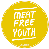 SHORELINE_BAND shoreline meat free youth Sticker