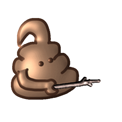 Fun Poo Sticker