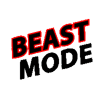 Beast Mode Sticker by Corey Calliet