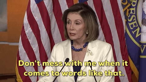 Nancy Pelosi Impeachment GIF by GIPHY News