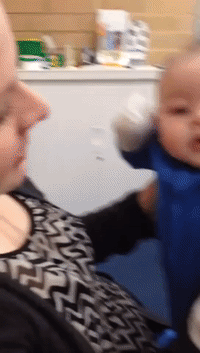 Three-Month-Old Baby Hears for the First Time