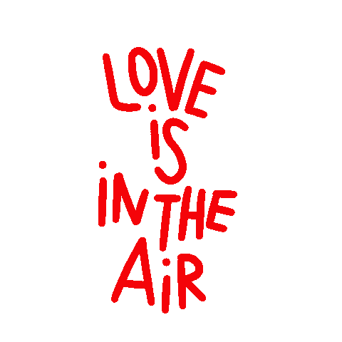In Love Hearts Sticker by katxdesign