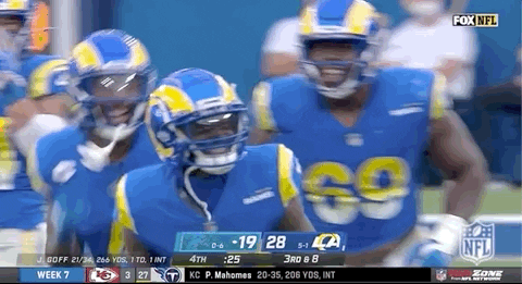 Los Angeles Rams Football GIF by NFL