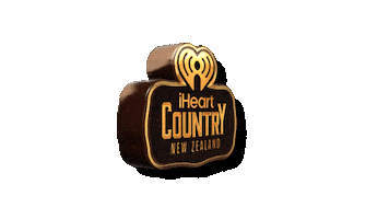 iheartcountrynz music logo radio spin Sticker