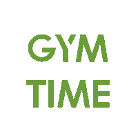 Gym Gymtime Sticker