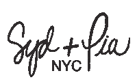 Syd And Pia Sticker by Syd + Pia NYC