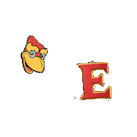 Phoenix Sticker by Elon University