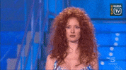 ciao darwin angelina michelle GIF by SuperGuidaTv