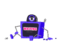 Loop Waiting Sticker
