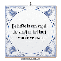 Nl Hart Sticker by Tegelspreuken.nl