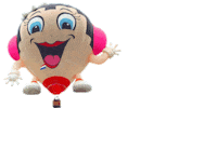 ballonfestival_hardenberg feest samen vieren jubileum Sticker