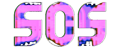 Art Glitch Sticker