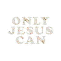 Jesus Christ Encouragement Sticker by Elevated Faith