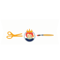 quietbookqueen art crafts crafty art time Sticker