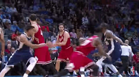 chicago bulls dunk GIF