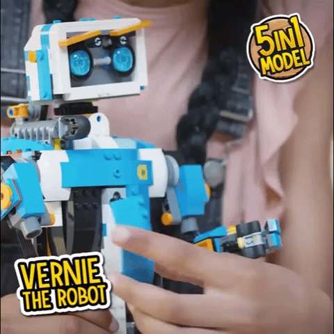 lego giphygifmaker robot lego boost GIF