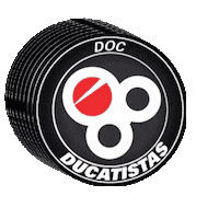 Ducati Sticker by Doc Ducatistas