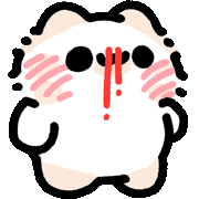 Cat Sticker by MYAOWL