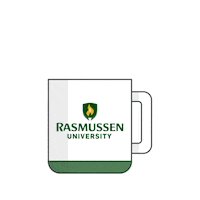 Coffee Cup Sticker by Rasmussen University