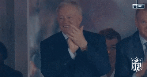 Jerry Jones Applause GIF by NFL