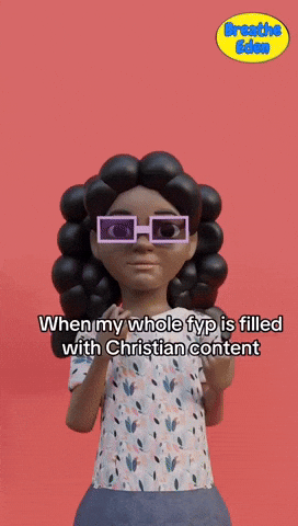 When my whole fyp is filled with Christian content