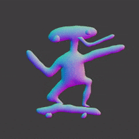 csuzliboy animation loop 3d eyes GIF