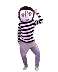 Len Dancing Sticker