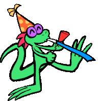 Party Congrats Sticker