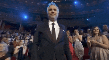 alfonso cuaron bafta film awards 2019 GIF by BAFTA