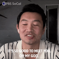 Good To Meet You Simu Liu GIF by PBS SoCal