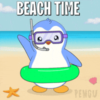 Summer Time GIF by Pudgy Penguins