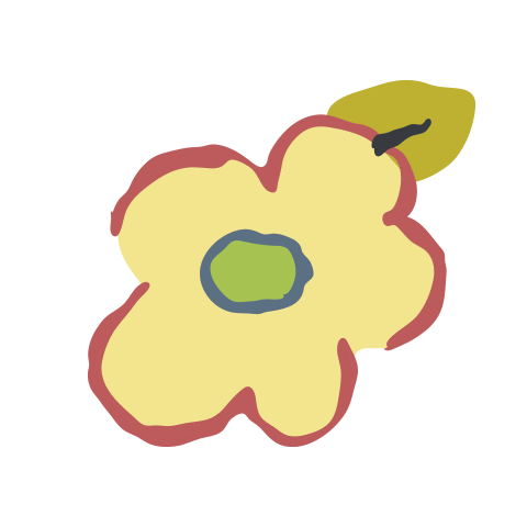 VeraBradley flowers yellow flower red flower orange flower Sticker