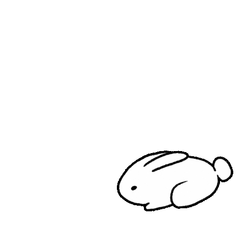 Easter Bunny Sticker by Heldenglück