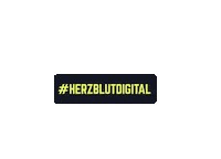Herzblutdigital herzblutdigital herzblut digital be brave be a brand Sticker