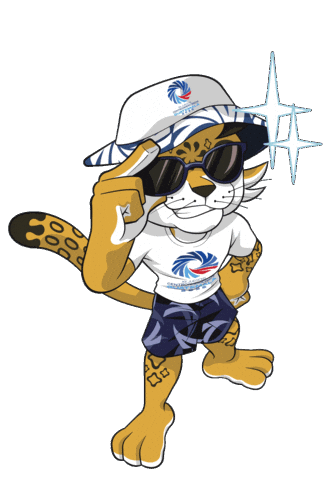 Guatemala Cog Sticker by Comité Olímpico Guatemalteco