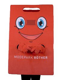 Maskottchen Sticker by Modepark Röther