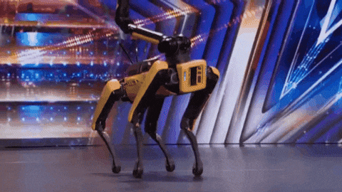 38papagoid giphygifmaker boston dynamics robodog GIF