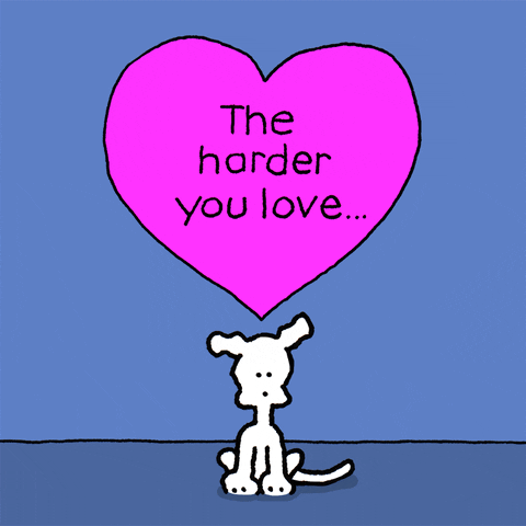 I Love You Heart GIF by Chippy the Dog