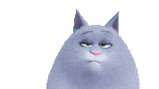 Cat No Sticker by The Secret Life Of Pets