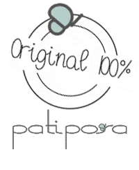 Patiposa_estudio 100 original acuarela patiposa Sticker