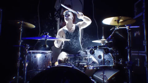 andrew w k GIF