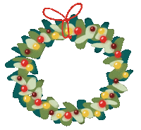 Christmas Lights Sticker