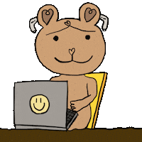 Heart School Sticker