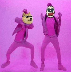 ZoomerFuel giphyupload dance memes doge GIF
