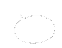 shirokumataro speech bubble 吹き出し 吹き出し白枠 kuma吹き出し Sticker